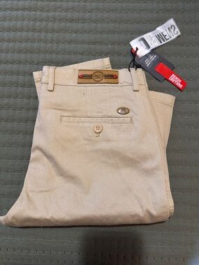 Denim Couture Men’s Khaki Textured Chino Pants